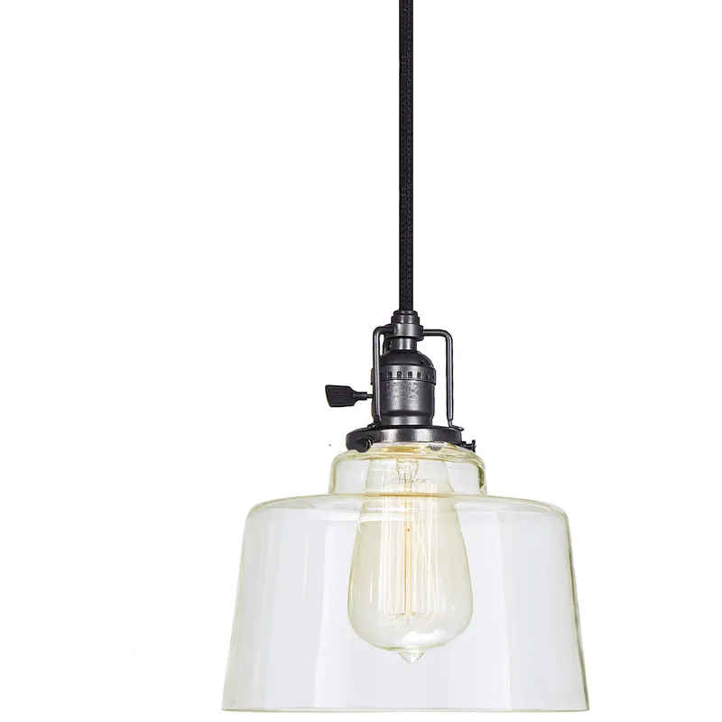 Union Square Buffy 1 Light 7 inch Gun Metal Pendant Ceiling Light