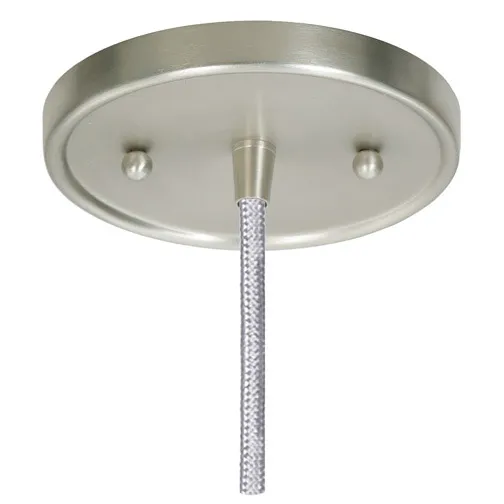 Grand Central 1 Light 7 inch Pewter Pendant Ceiling Light in Satin Nickel