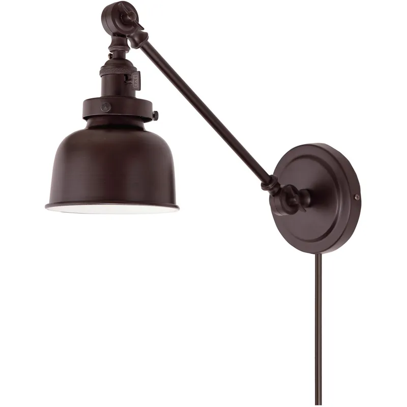 Soho 21 inch 100 watt Oil Rubbed Bronze Swing Arm Wall Sconce Wall Light