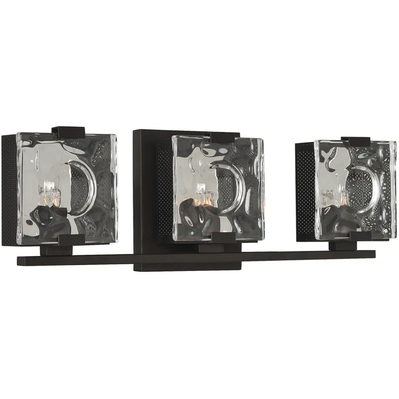 Norwalk 3 Light 18.5 inch Bronze Vanity Light Wall Light