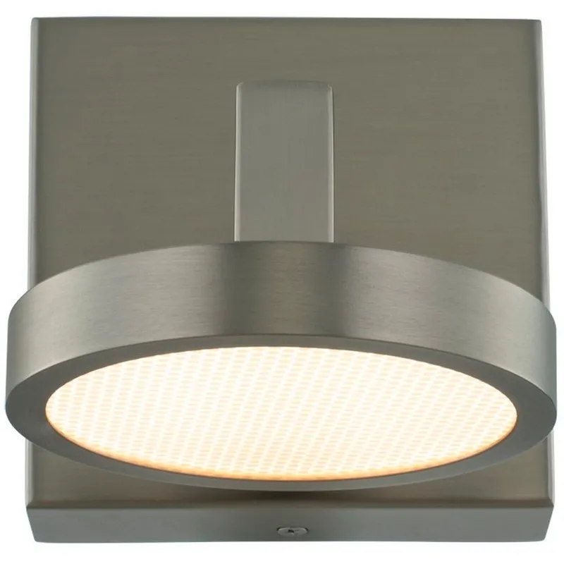 Eaton LED 7 inch Satin Nickel Bath Vanity Light Wall Light