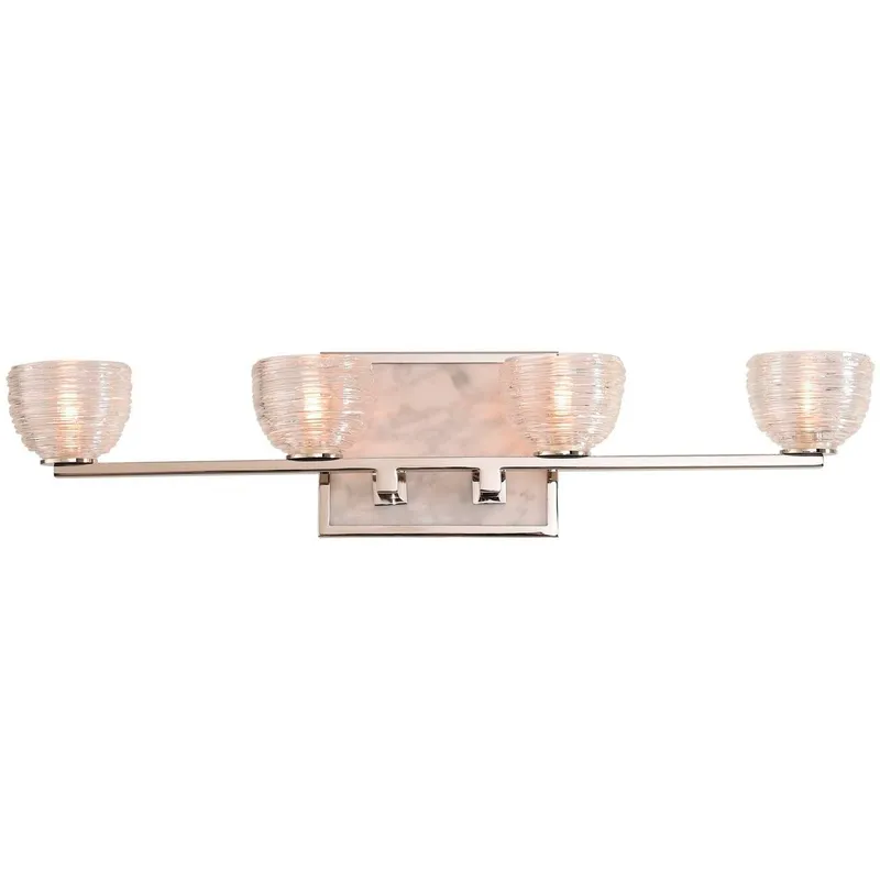 Bianco LED 25 inch Polished Nickel Bath Vanity Wall Light