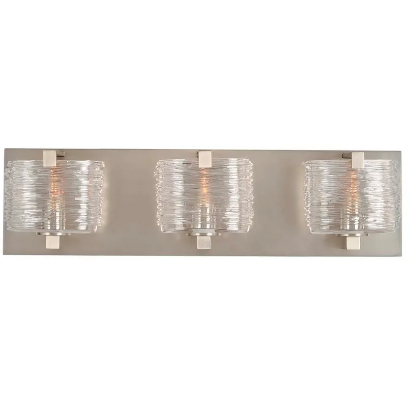 South Bay LED 19 inch Satin Nickel Bath Vanity Light Wall Light
