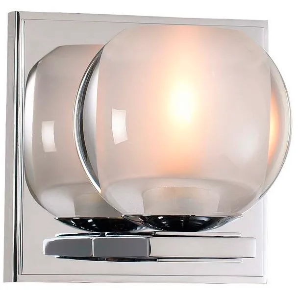 Corona LED 5 inch Chrome Bath Vanity Light Wall Light