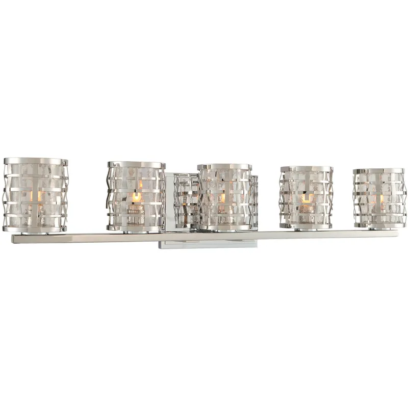 Bridgeport LED 27 inch Stainless Steel Bath Vanity Wall Light