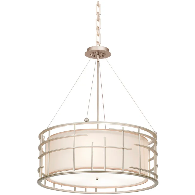 Atelier 4 Light 26 inch Tarnished Silver Pendant Ceiling Light