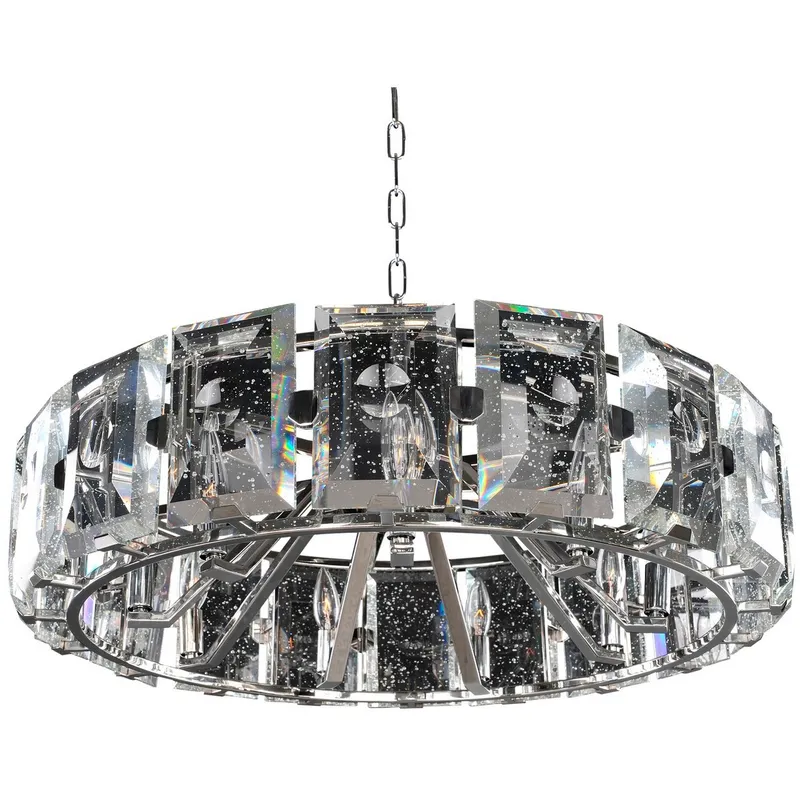 Giada 9 Light 30 inch Stainless Steel Pendant Ceiling Light