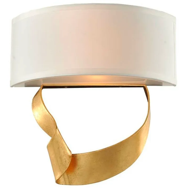 Avalon Wall Sconce Wall Light in Roman Gold