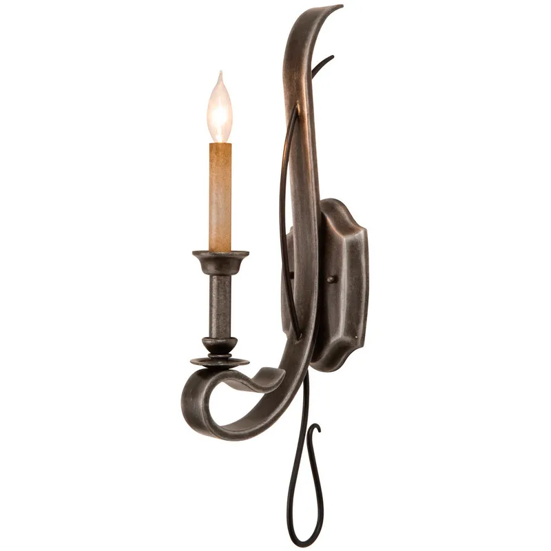 Keller 1 Light 5 inch Vintage Iron Wall Sconce Wall Light
