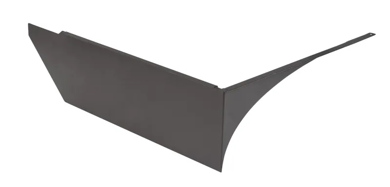 Glare shield | Bronze | Left side mounted | Used on Series 2 area lights | Large housing