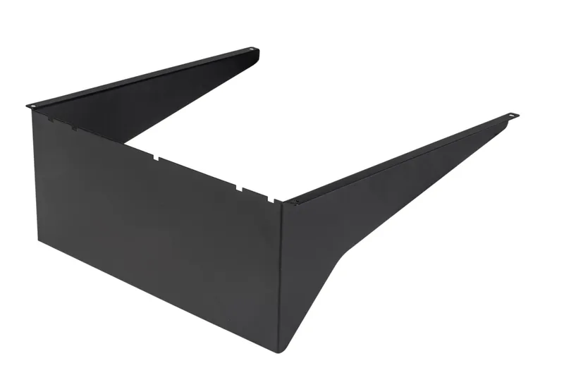 Reversible glare shield | Black | Used on Series 2 area lights | Large housing