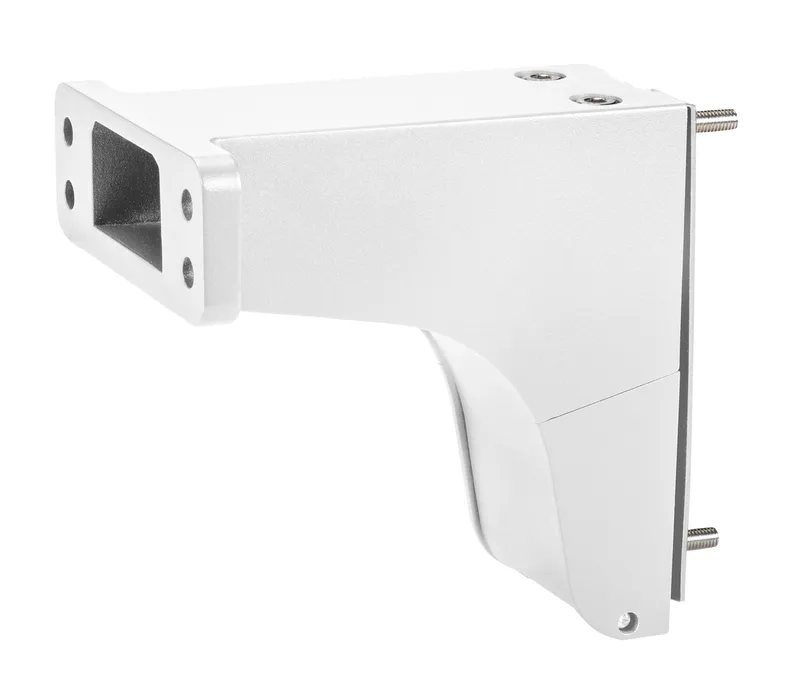 Fixed pole mount kit | Suitable for round or square poles | White