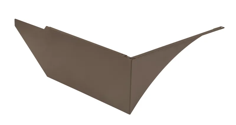 Glare shield | Bronze | Left side mounted | Used on Series 2 area lights | Medium housing