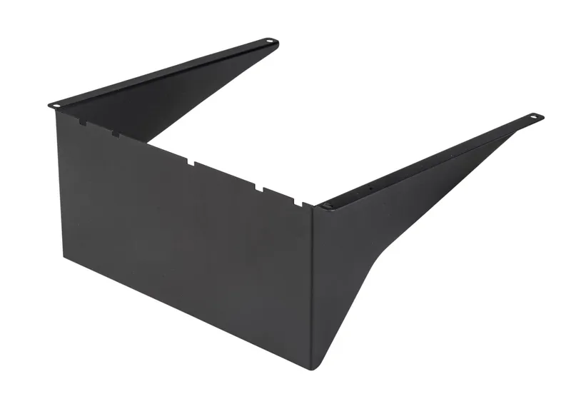 Reversible glare shield | Black | Used on Series 2 area lights | Medium housing