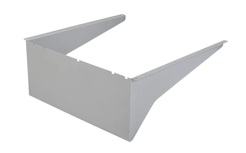Reversible glare shield | Silver | Used on Series 2 area lights | Large housing