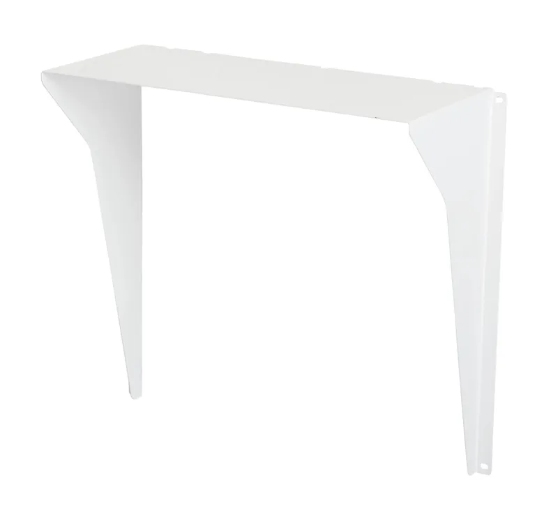Reversible glare shield | White | Used on Series 2 area lights | Large housing
