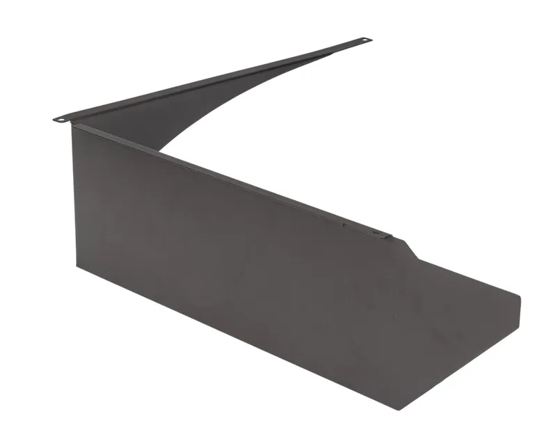 Glare shield | Bronze | Right side mounted | Used on Series 2 area lights | Large housing