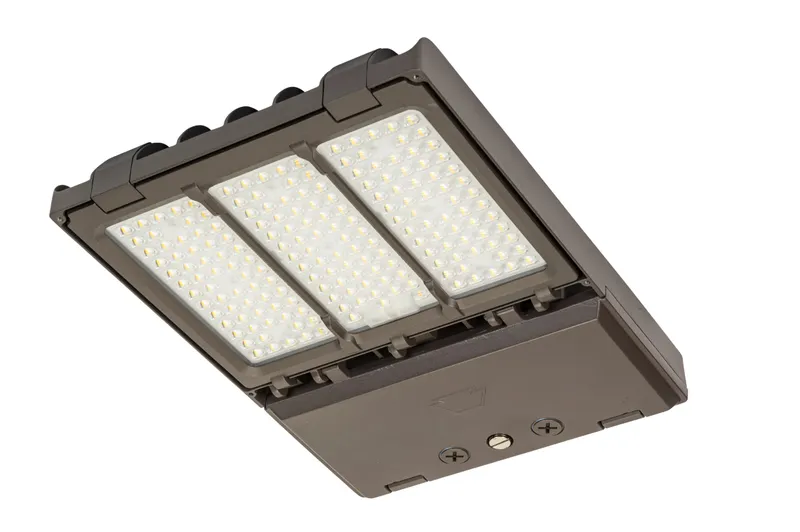 140W | 4000K | LED Area Light with NEMA Twist Lock Receptacle + Shorting Cap | Series 2 Medium Housing | Optics Selectable A (Type III and V) | 120-277V Input | 0-10V Dimmable | Standard Bronze Housing | Generation 2