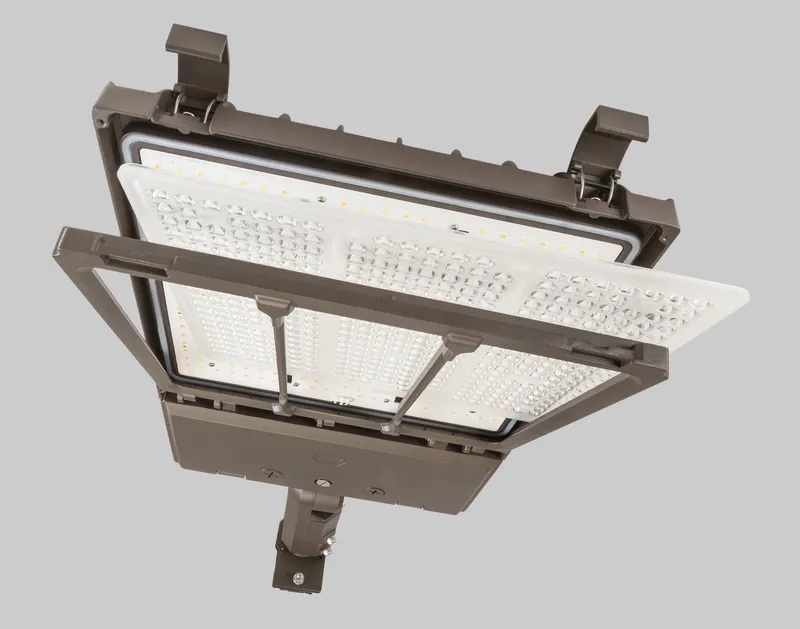 290W Power Select | Color Select | LED Area Light with NEMA Type 7-pin Twist Lock Receptacle + 3-pin Twist Lock Photocell | Series 2 Large Housing | Optics Selectable B (Type III, IV, and V) | Univ. Slipfitter Mount | 120-277V Input | 0-10V Dimmable | Sta