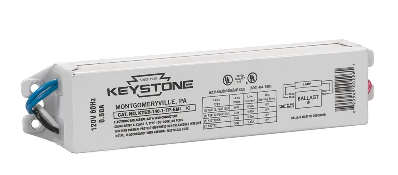 1x F40T12, 120V, NPF, Electronic