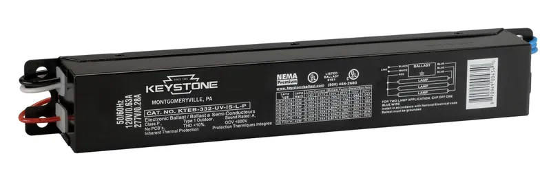 3 x F32T8, .77BF, 120-277V, Instant Start, Electronic