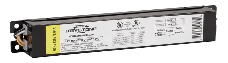 CARTON PACK, /C Specification, 2xF32T8 or F40T12, NPF, Class B, ELECTRONIC