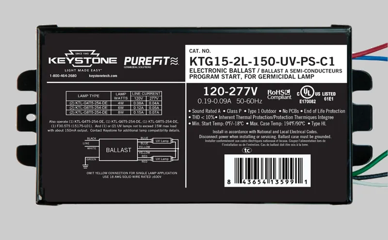 Ballasts – Germicidal/UV-C