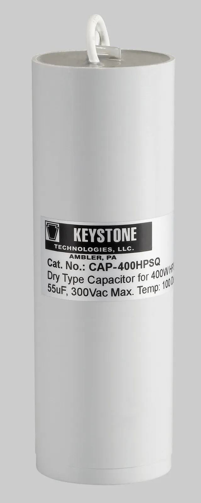 Capacitor for 400W HPS Quad, 55uF, 300V