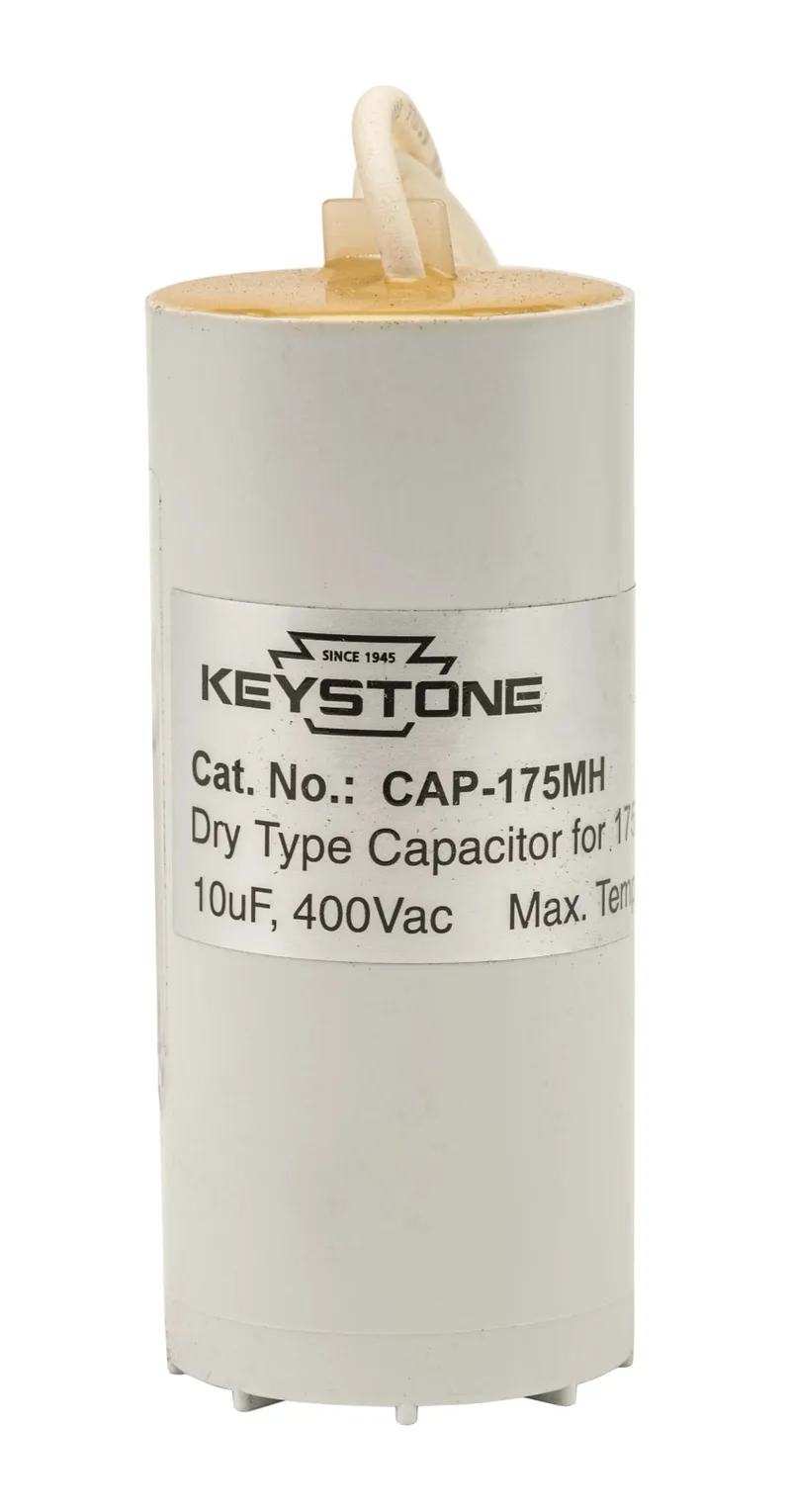 Capacitor for 175W Metal Halide Quad, 10uF, 400V