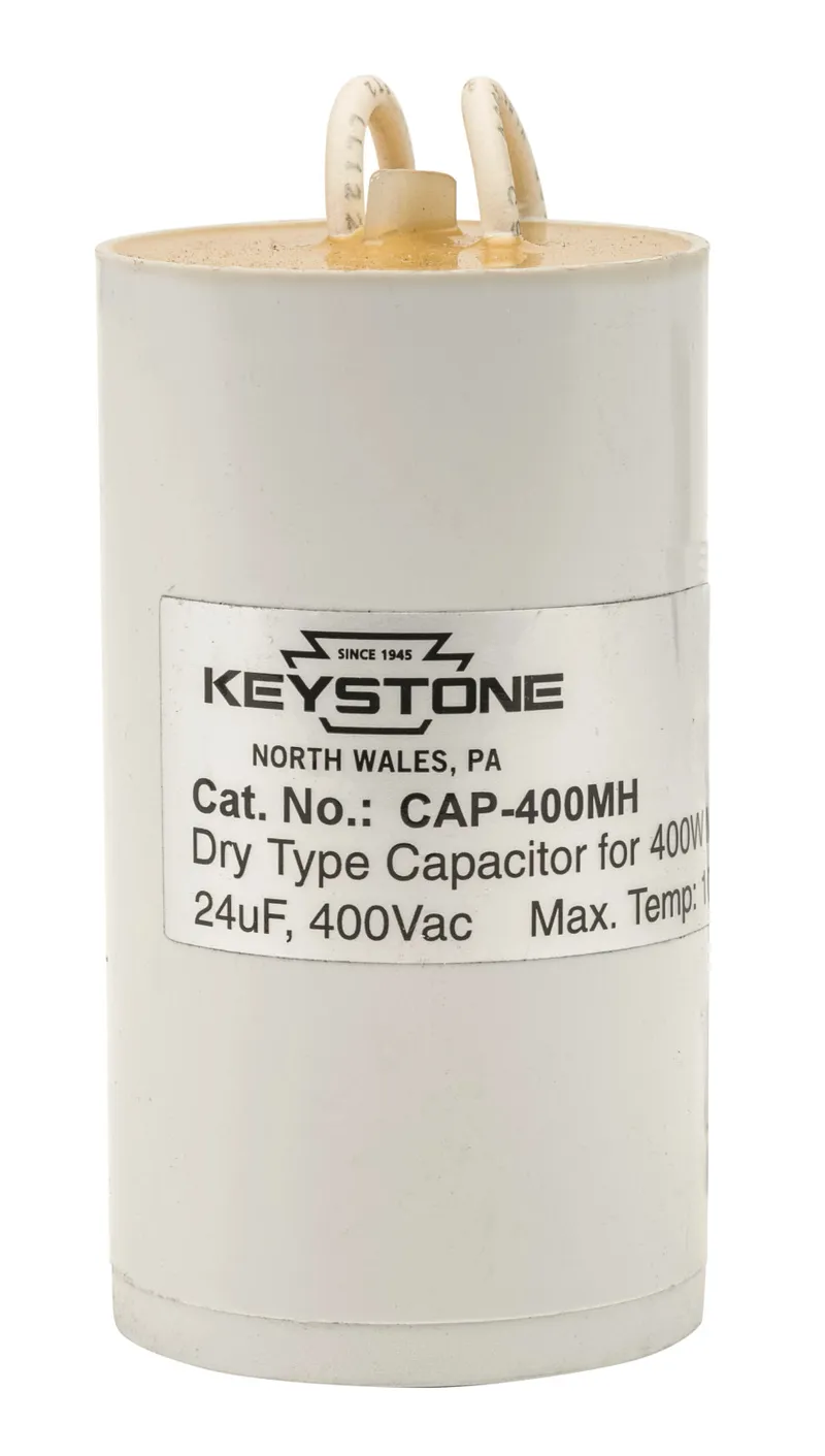 Capacitor for 400W Metal Halide Quad, 24uF, 400V