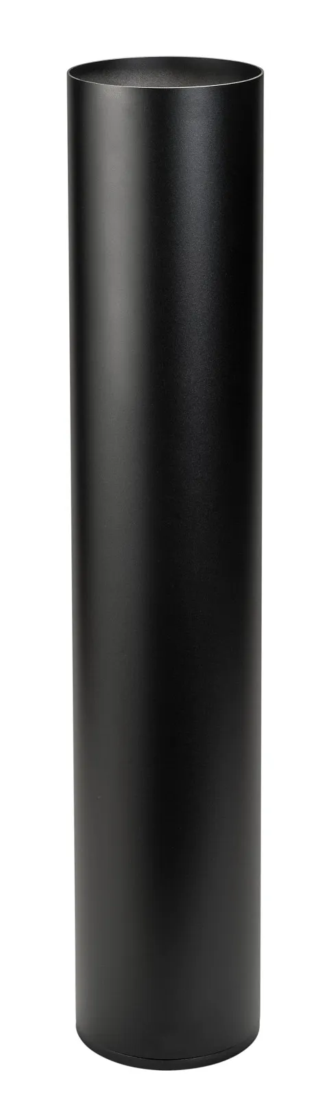 6in diameter, 36in tall bollard base. Black. Used with KT-BLED24PS bollard head
