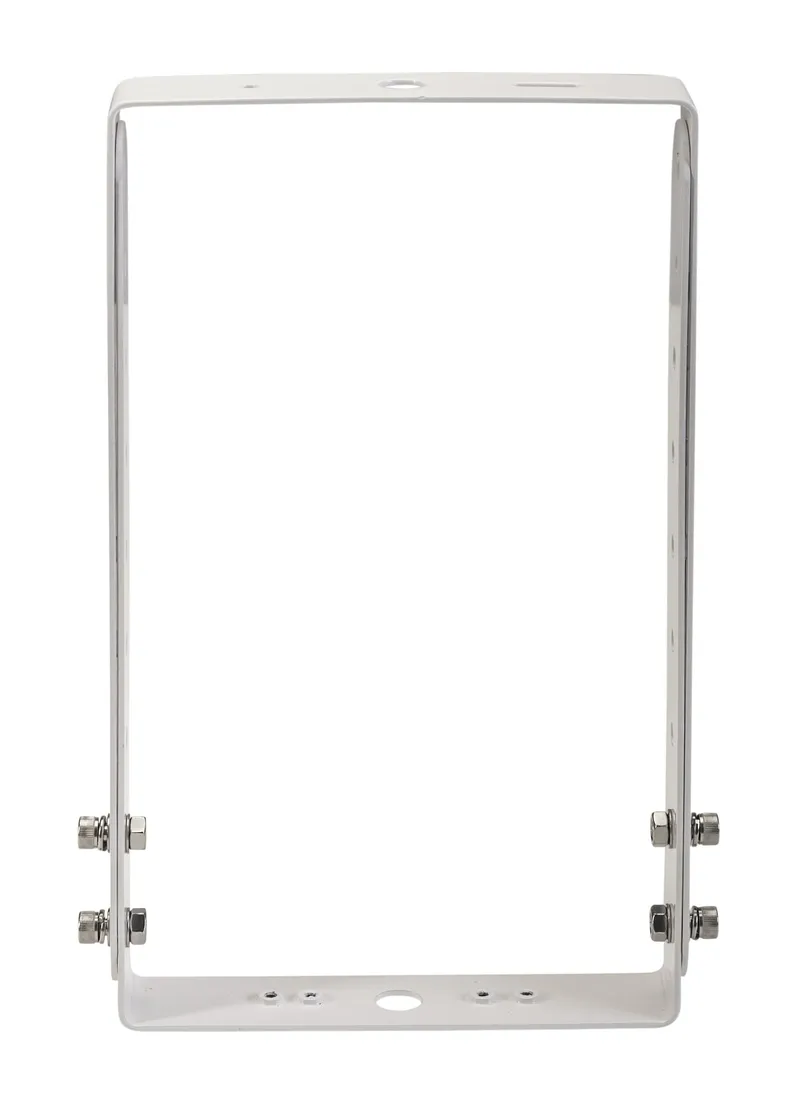 Trunnion mount kit | White | Used on canopy fixtures | Attaches to surface mount box