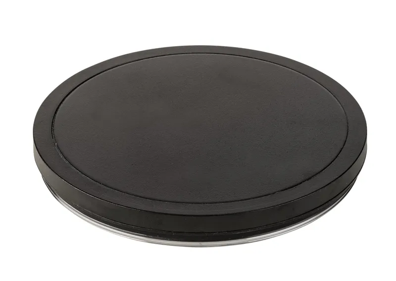 Screw-on blocking cap | Black | For use on 6" Sentinel wall mount cylinder fixtures