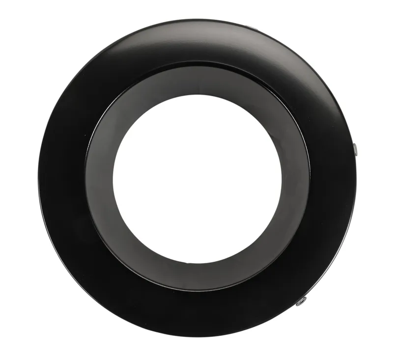 6in Interchangeable Trim for 6B Recessed Downlight, Matte Black