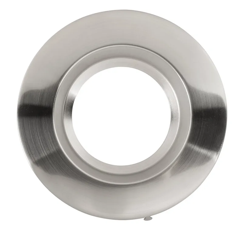 6in Interchangeable Trim for 6in Residential Circular Downlight, Brushed Nickel