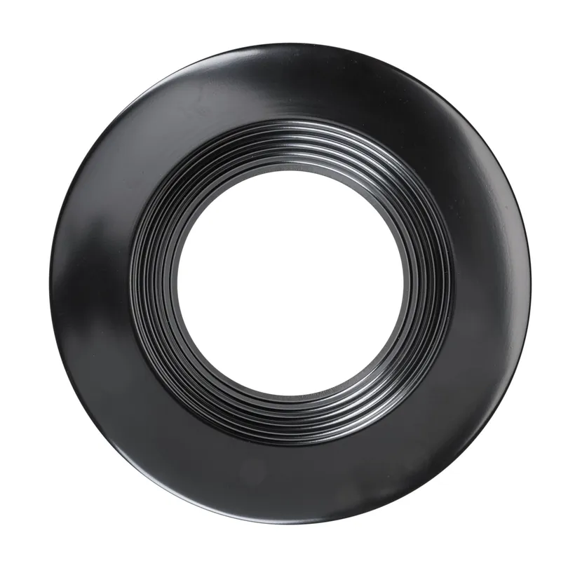 4in Interchangeable Trim for Baffled 4in Residential Circular Downlight, Matte Black