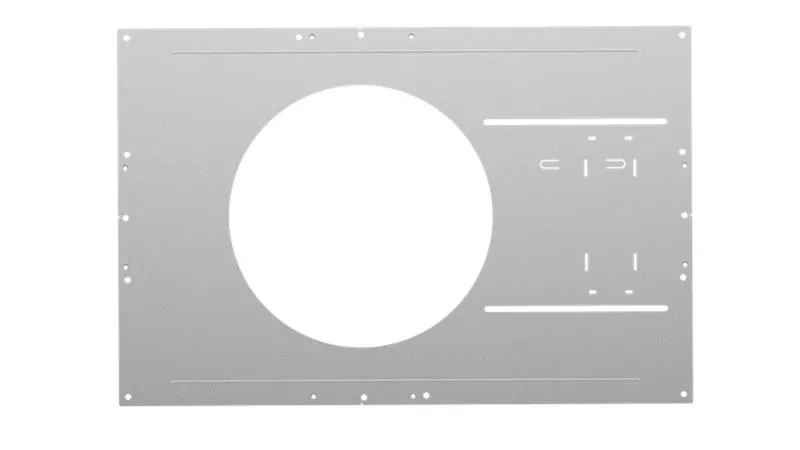 New Construction Plate for 8in and 10in Recessed and Wafer Downlights. Used for Joist installations.