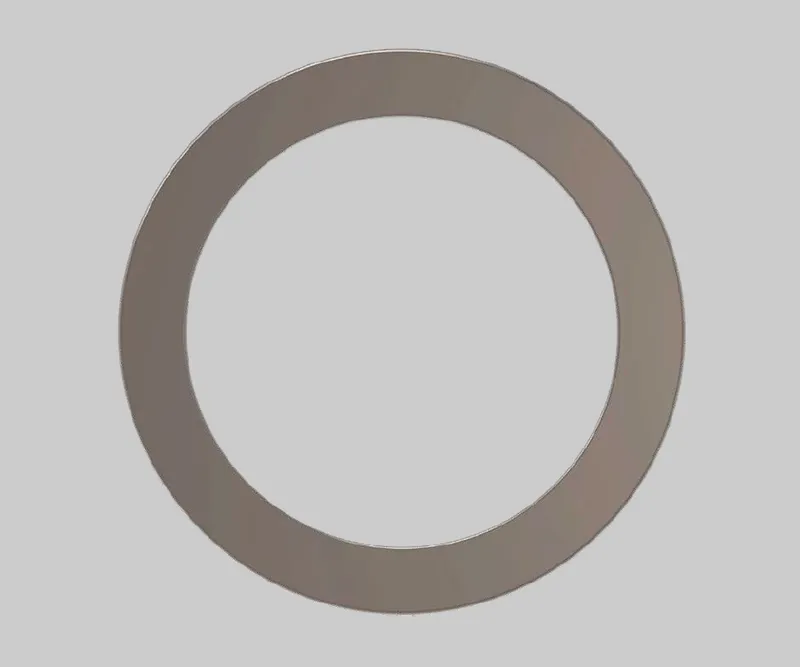 4in Interchangeable Trim for 4A Slim Wafer Downlight, Brushed Nickel