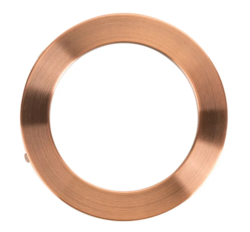 6in Interchangeable Trim for 6A Slim Wafer Downlight, Bronze