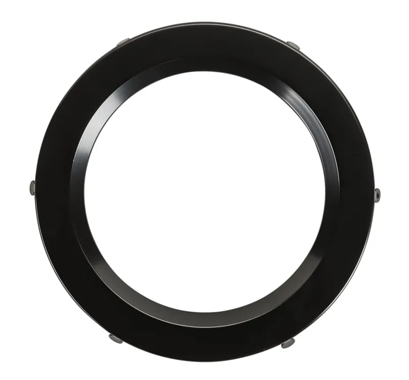8in Interchangeable Trim for 8A Slim Wafer Downlight, Matte Black