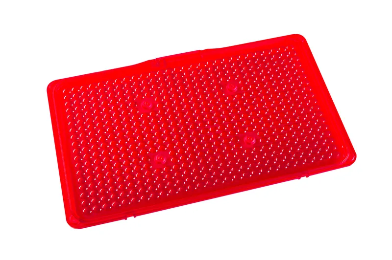 NEMA 5H X 5V Red Lens Kit for 140W High Power Floodlights with OpticSwap