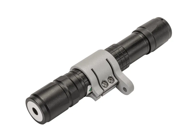 Green laser pointer for Sports Light Flood aiming. Includes hardware to mount to SLFLED fixtures