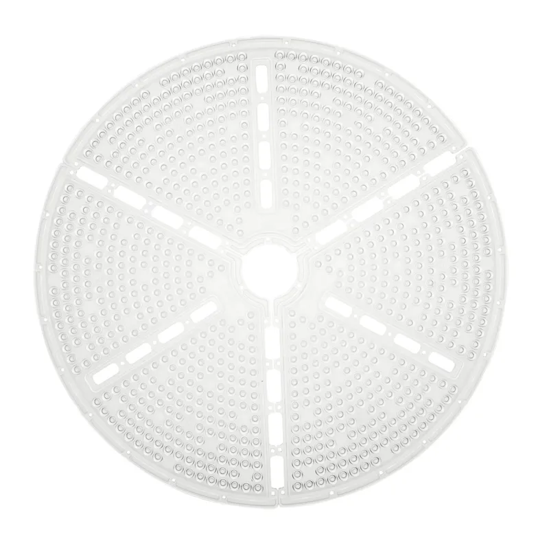 60° beam angle lens for 750W Series 1 Sports Light Flood, medium housing. (1) kit equals (3) physical lenses
