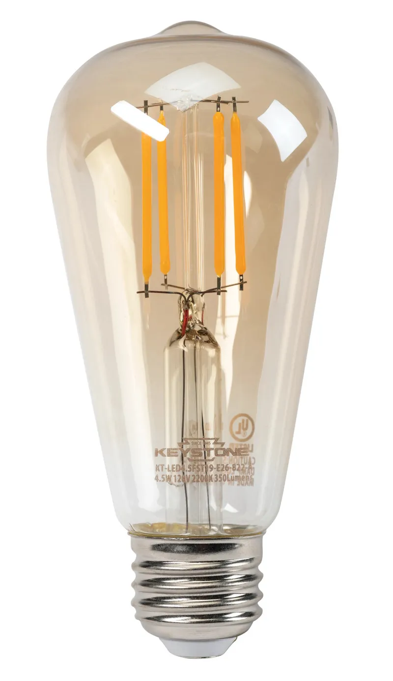 General Purpose LED Lamps – Decorative – Edison Shape Filament