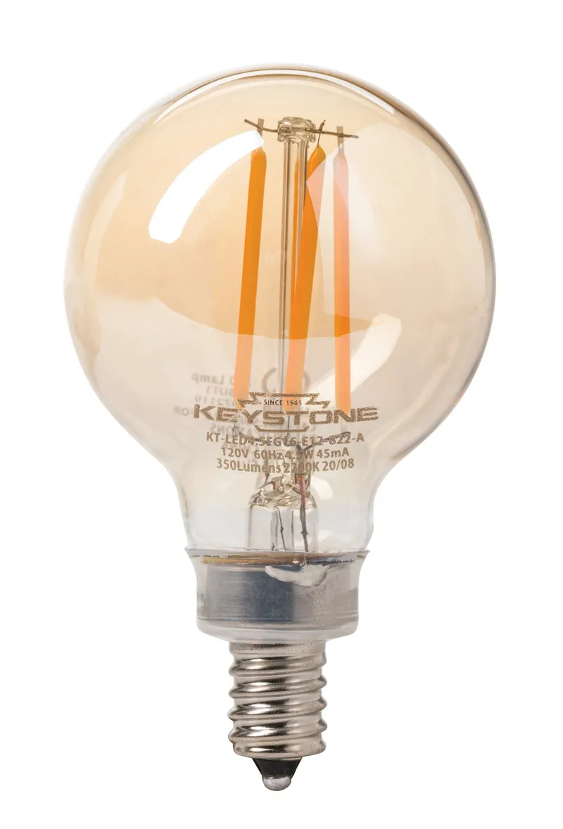General Purpose LED Lamps – Decorative – Globe Filament