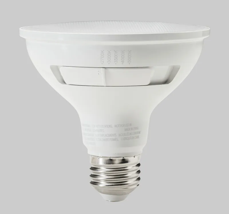 11W PAR30 Short Neck Flood | 75W equivalent | 40 deg beam angle | E26 medium base | Color Select 27/30/35/40/50K | 120V input | 80 CRI | Generation 4