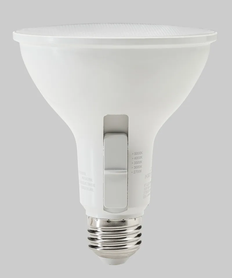 10W PAR30 Flood | 75W equivalent | 25 deg beam angle | E26 medium base | Color Select 27/30/35/40/50K | 120V input | 90 CRI | Generation 4