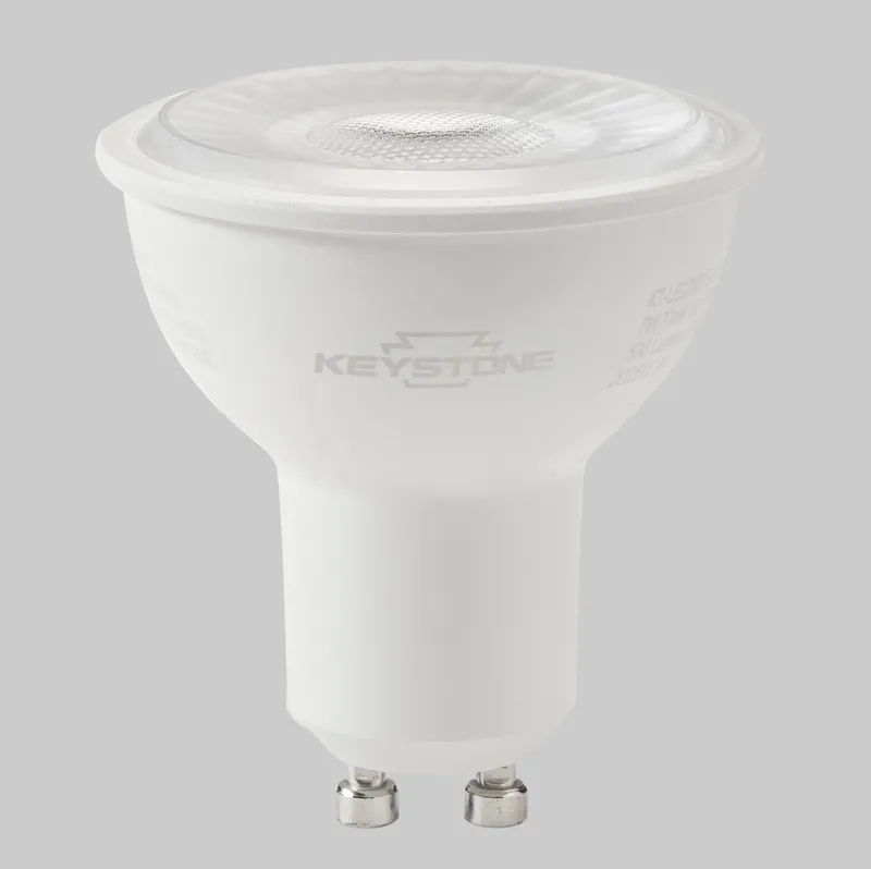 7W MR16 Spotlight | 50W equivalent | 40 deg beam angle | GU10 base | 3000K | 80 CRI | Generation 4