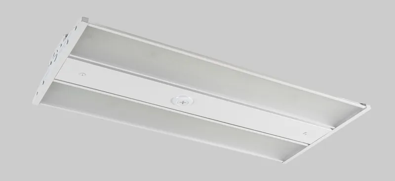 150W Power & Color Selectable LED High Bay Gen 3 | 150/120/90W |2ft G series body | 120-277V Input | Frosted Lens | 4000/5000K | 80+ CRI |90 deg lens |0-10V Dimmable | Built-in sensor receptacle
