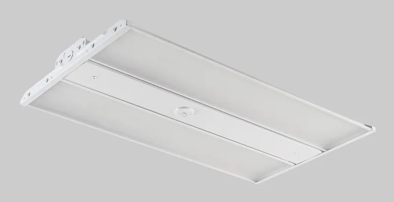 240W Power & Color Selectable LED High Bay Gen 3 | 240/200/160W |2ft G series body | 120-277V Input | Frosted Lens | 4000/5000K | 80+ CRI |90 deg lens |0-10V Dimmable | Built-in sensor receptacle